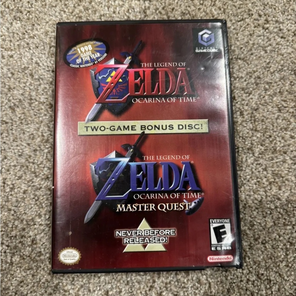 The Legend of Zelda: Ocarina of Time - Master Quest (Nintendo GameCube, 2003)